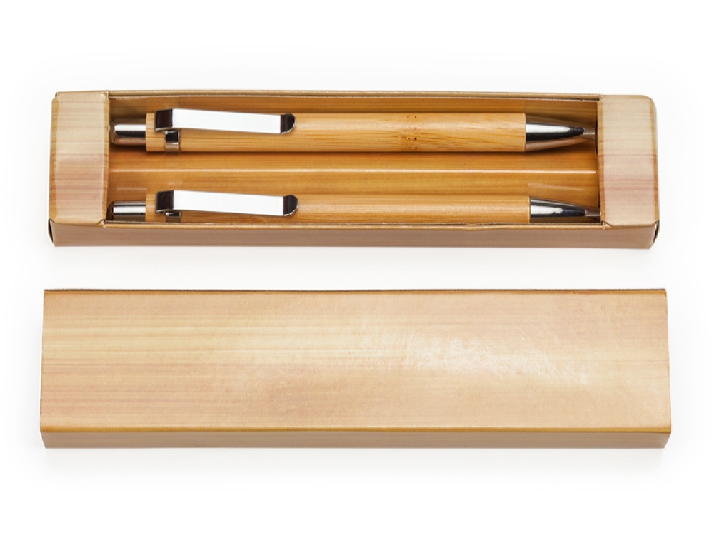 Набор пишущих инструментов KIOTO, бежевый-4