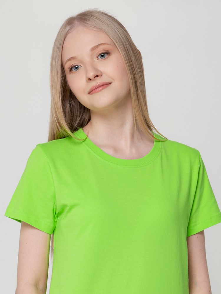 Футболка женская T-bolka Lady, зеленое яблоко-4