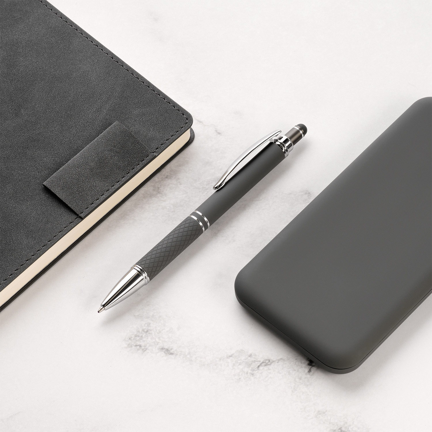 Шариковая ручка Alt, серая-5