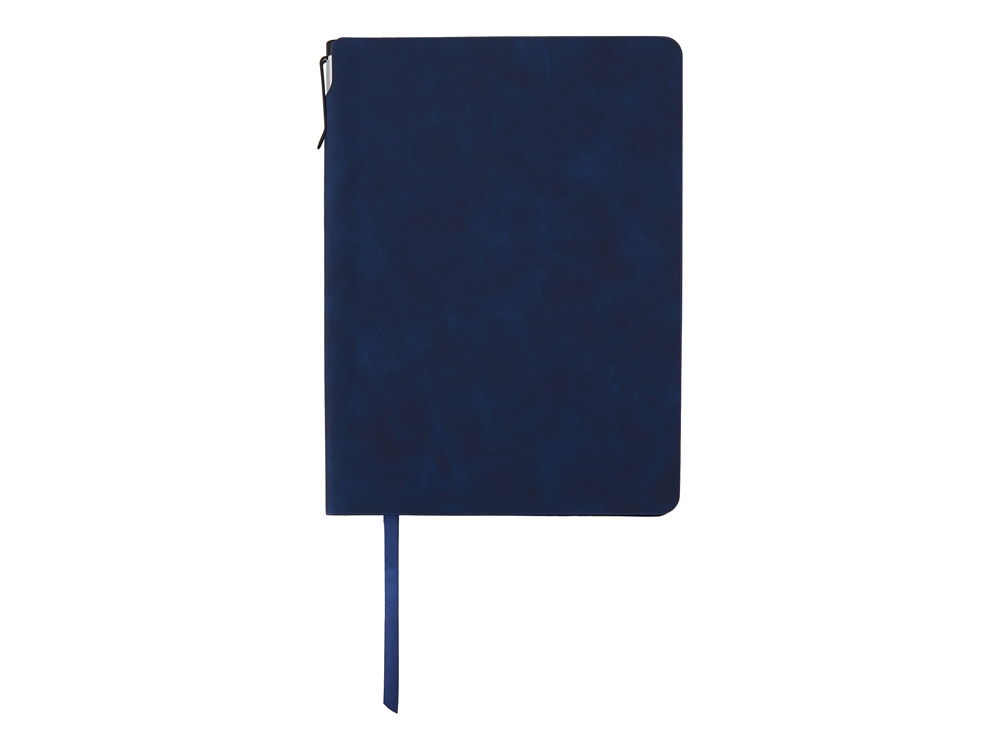 Блокнот А5 Notepeno Max, 96 листов 80 гр/м2 белой FSC бумаги, темно-синий-3