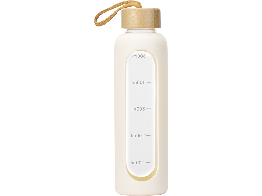 Бутылка из боросиликатного стекла Hangy, 550 мл, офвайт-3