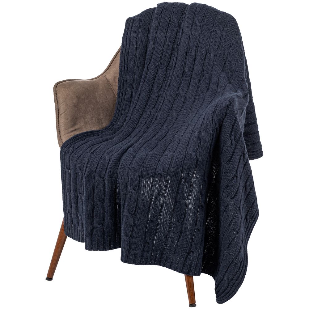 Плед Auray, синий-0