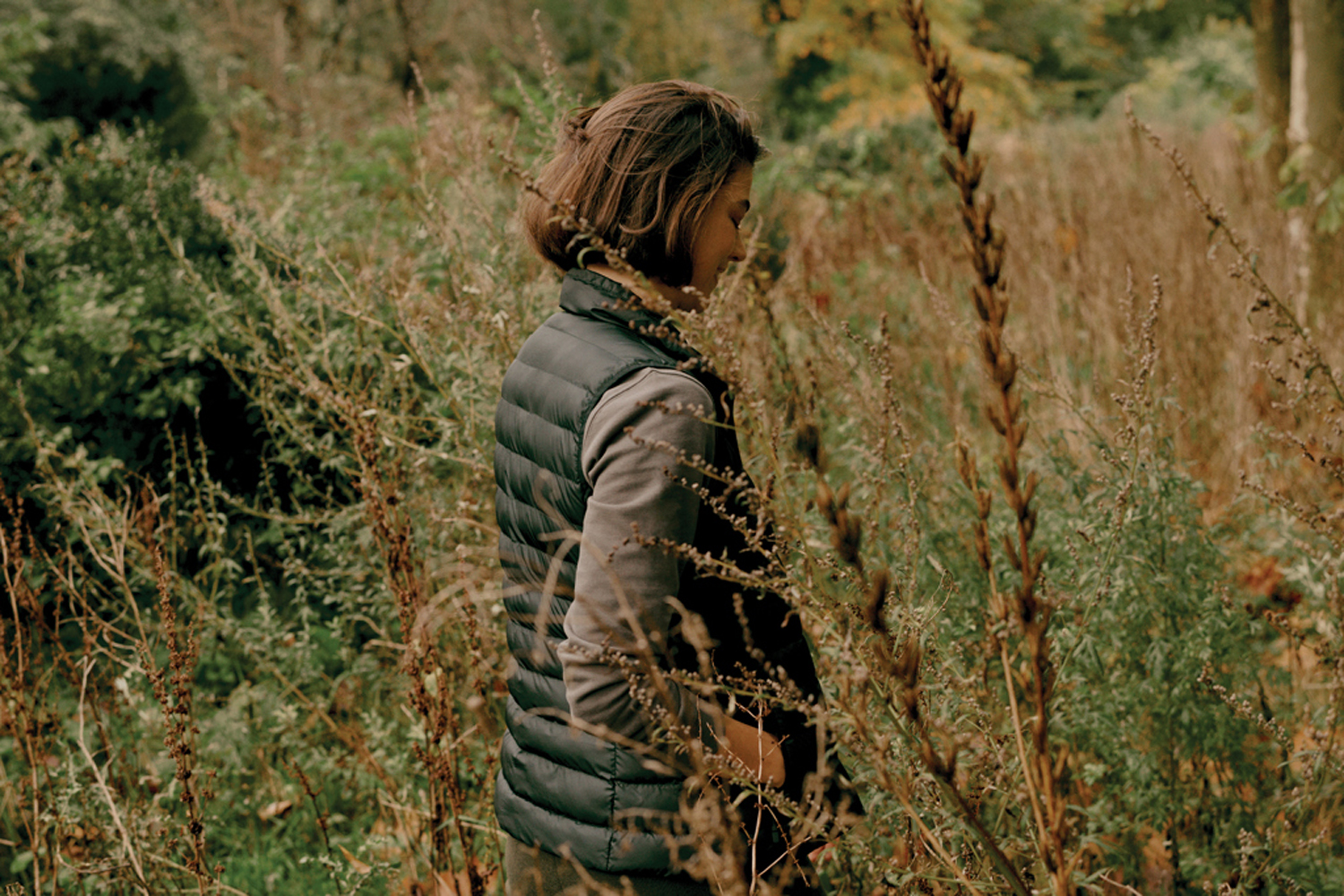 Женский стеганый жилет Iqoniq Meru из переработанного полиэстера AWARE™, 70 г/м²-14