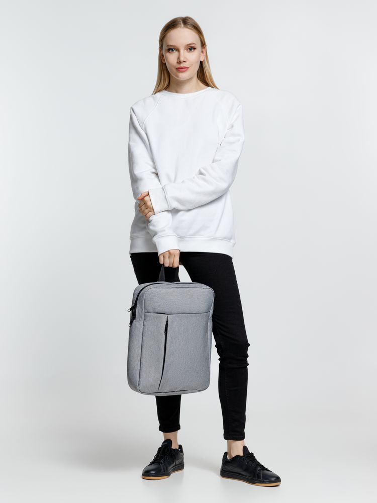 Рюкзак для ноутбука Oneworld, серый-3