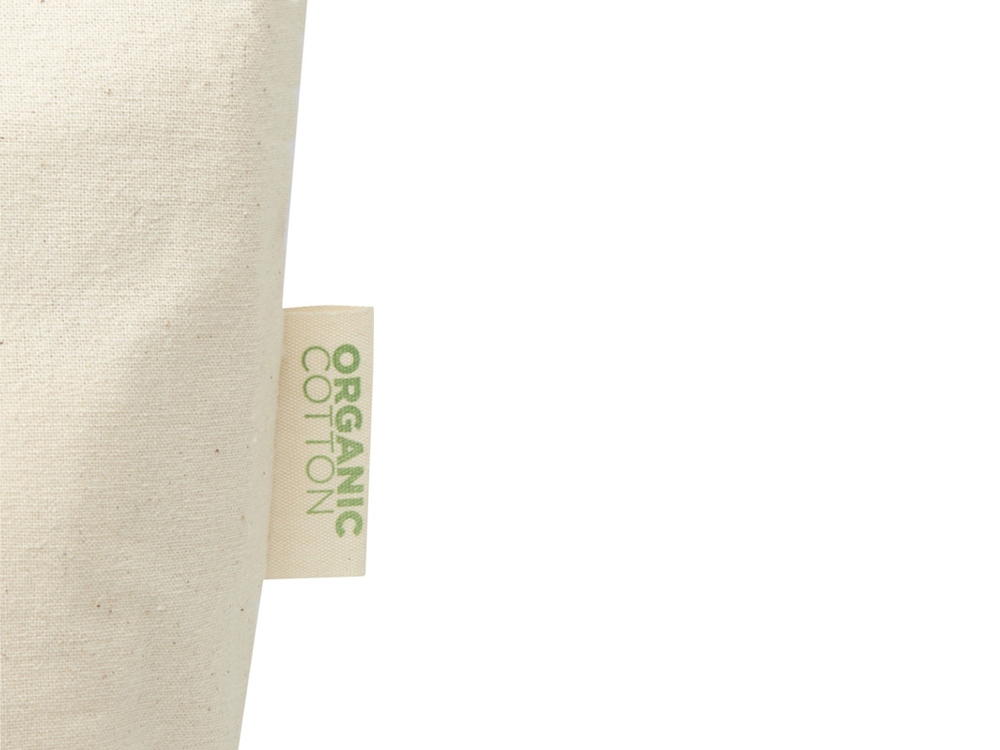 Orissa большая сумка для аксессуаров из органического материала GOTS, 180 г/м², 3 л - Натуральный-4