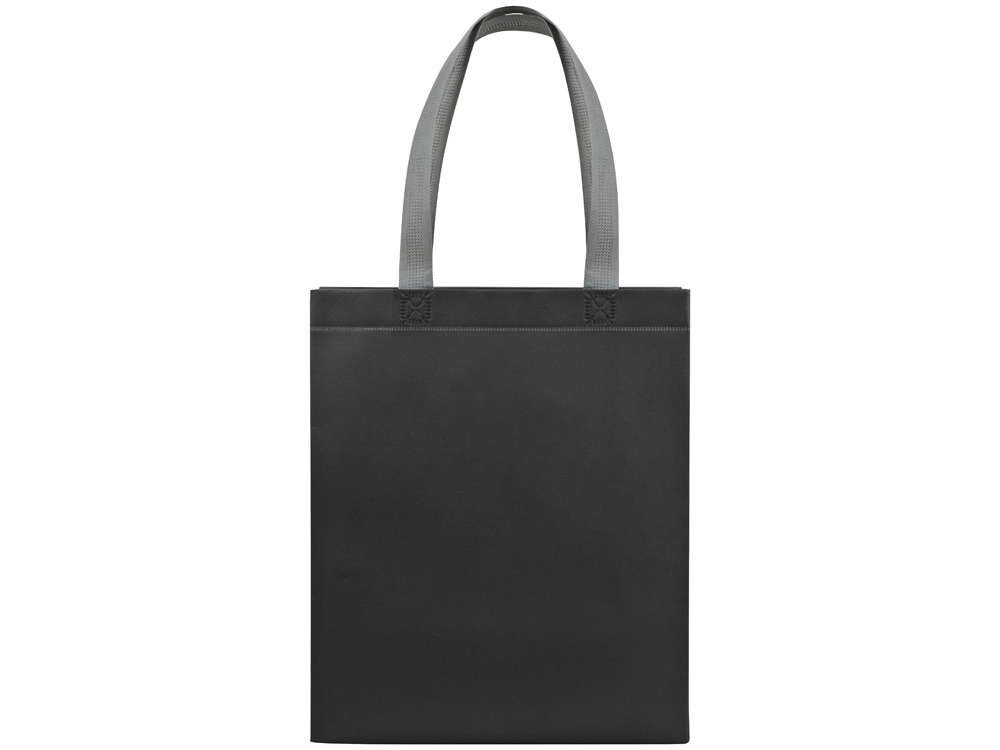 Сумка для шопинга Utility ламинированная, черный  матовый-2