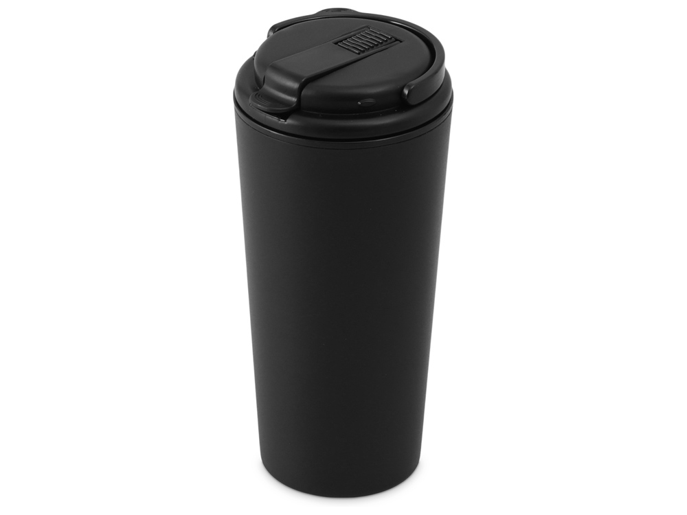Термокружка с трубочкой Moment Straw, 350 мл, черный-0