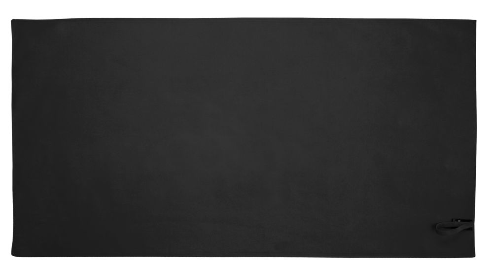 Спортивное полотенце Atoll Large, черное-1