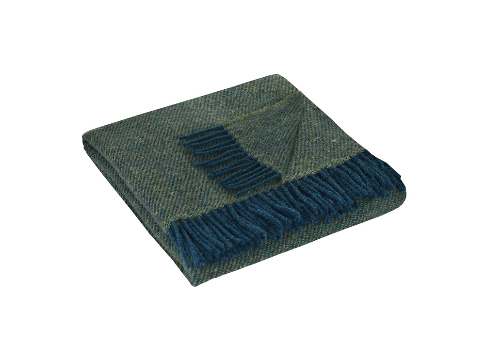 Плед MARZOTTO AREQUIPA 1004, зеленый-1