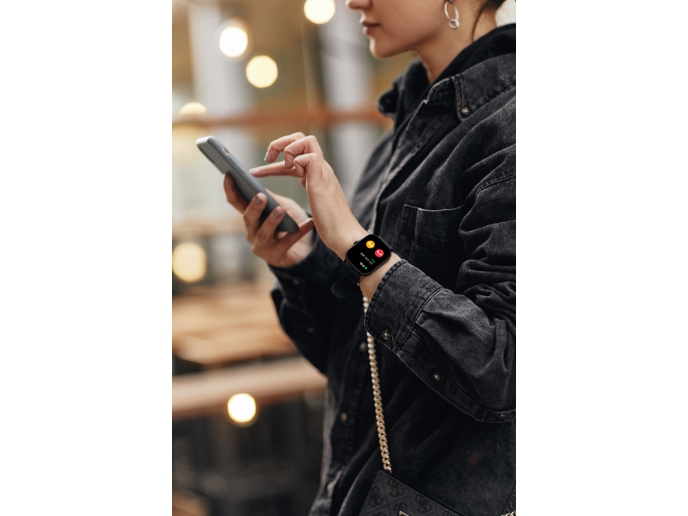 Умные часы CANYON Barberry SW-79, IP 67, BT 5.1, сенсорный дисплей 1.7, черный-11