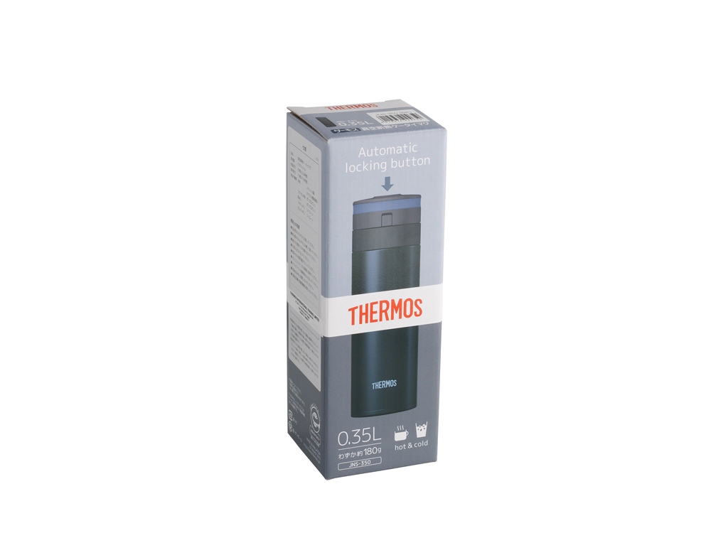 Термос из нерж. стали тм THERMOS JNS-350-BK 0.35L, черный-2