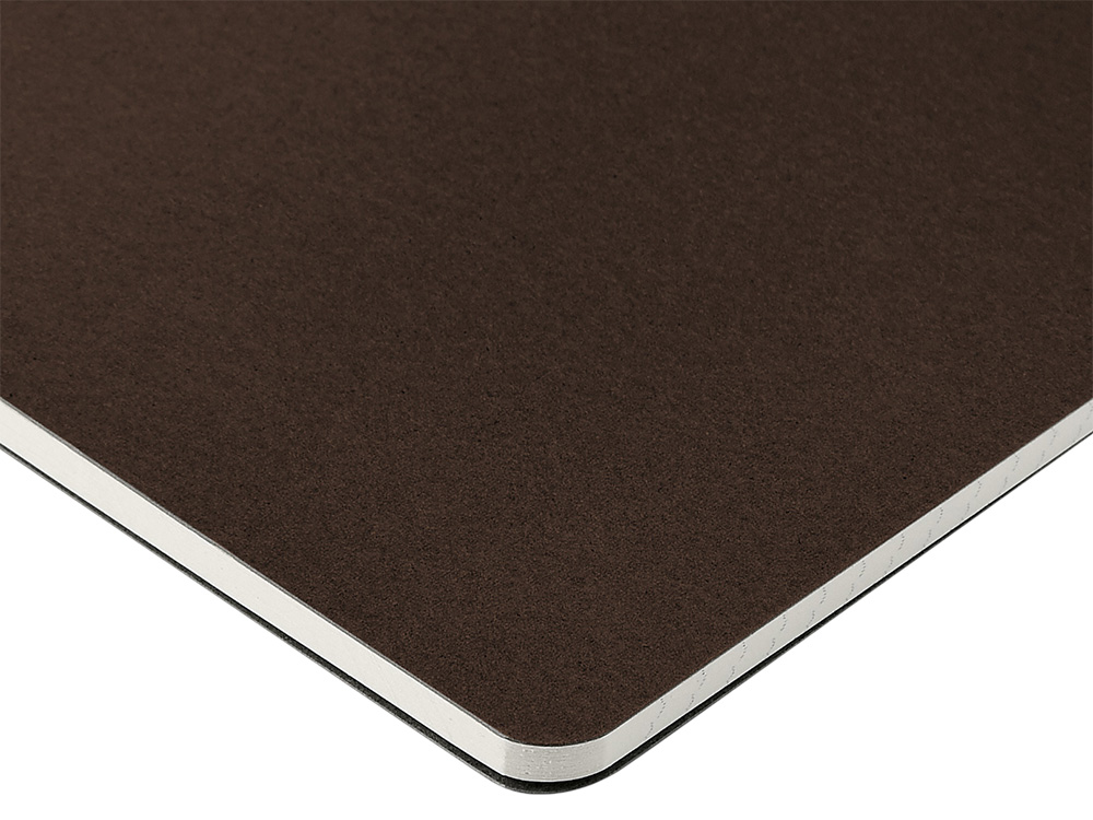 Бизнес тетрадь А5 Pragmatic, 40 листов в клетку, темно-коричневый-3