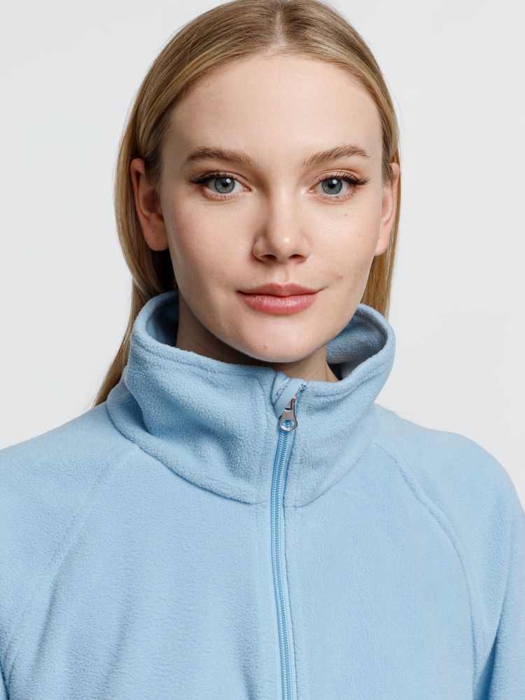 Куртка флисовая унисекс Fliska, голубая-4