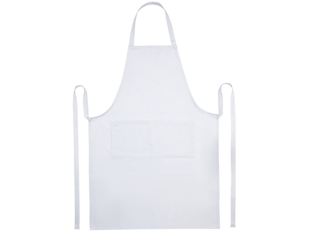 Shara 240 г/м2 Aware™ фартук из переработанного материала - Белый-1