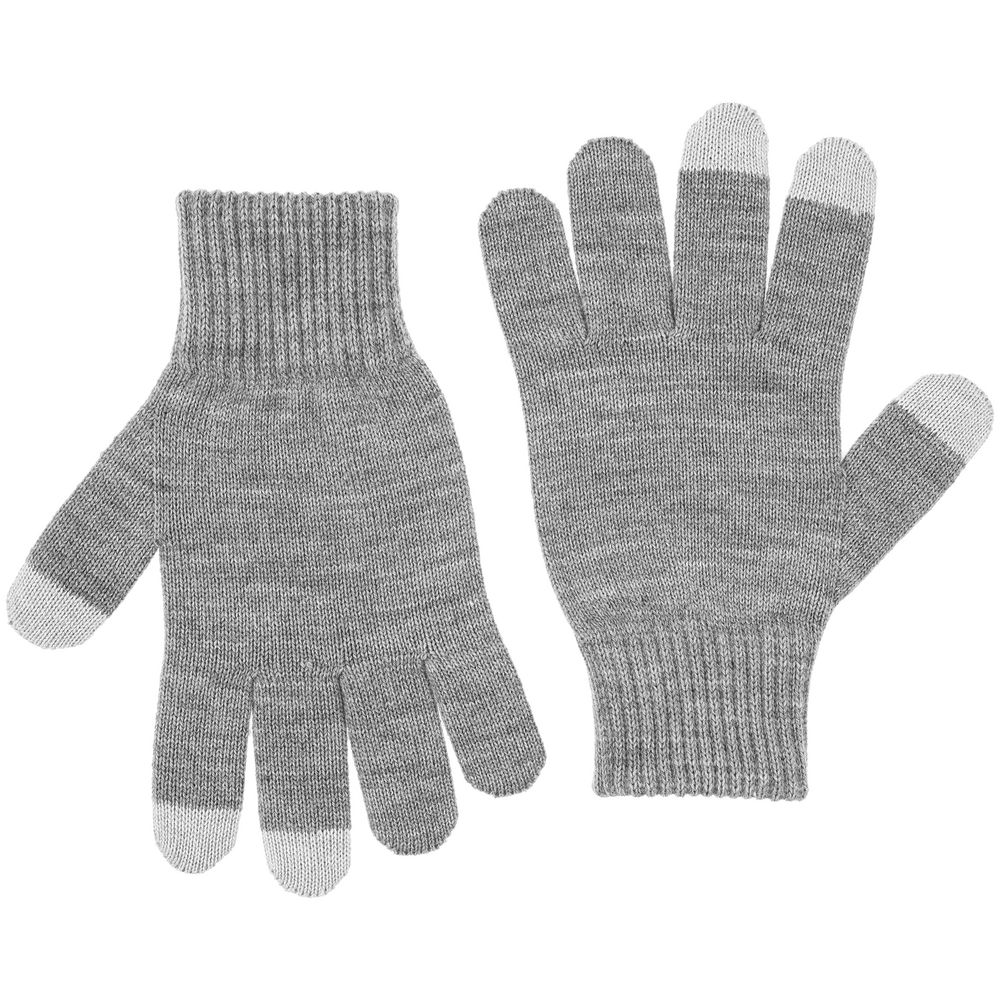 Перчатки сенсорные Real Talk, серые-2