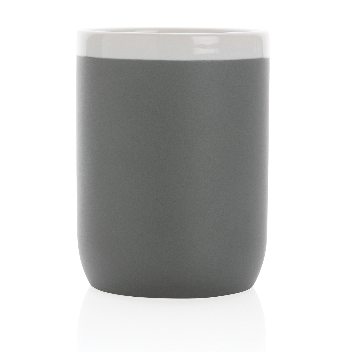 Керамическая кружка с белым ободком, 300 мл-6