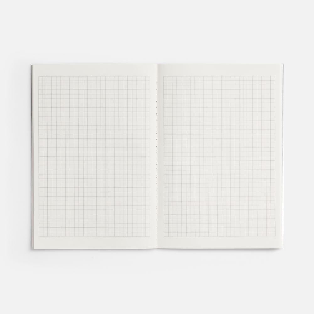 Блокнот Marco в клетку, черный-5