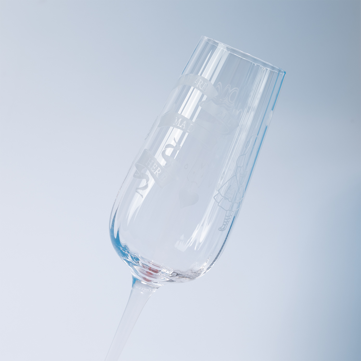 Бокал для шампанского Blanche, прозрачный-10