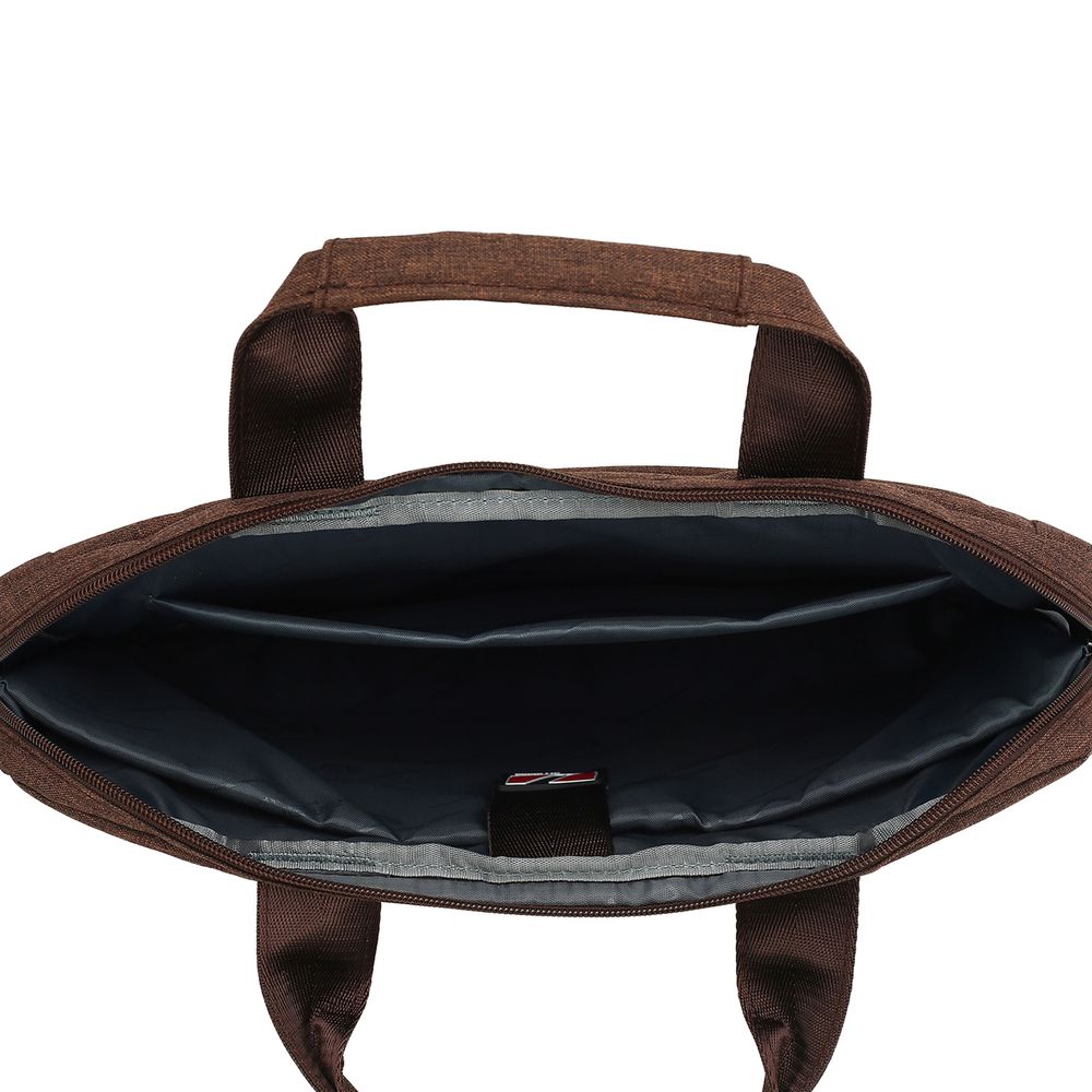 Сумка для ноутбука L225, коричневая-5