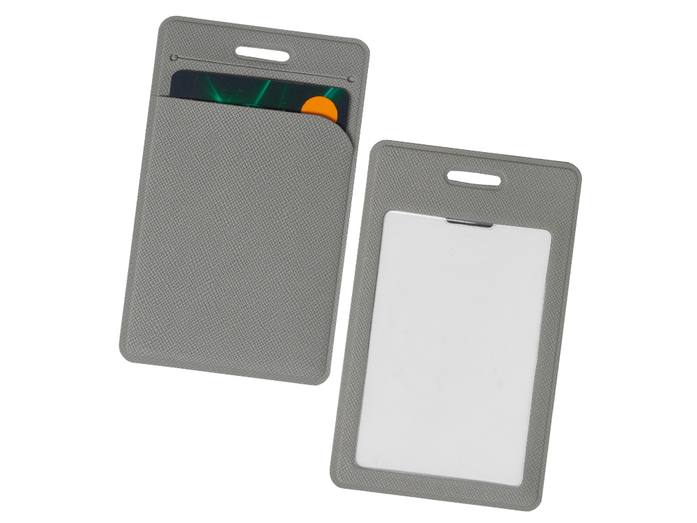 Карман вертикальный с дополнительным отделением Favor, светло-серый-1