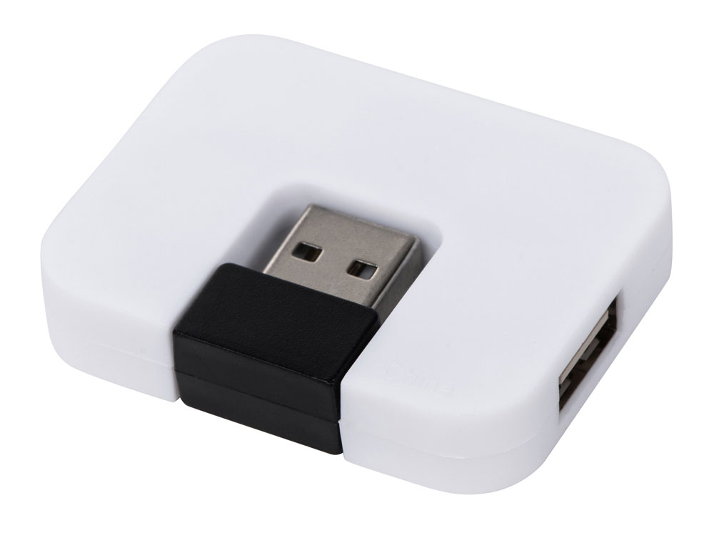 USB Hub Gaia на 4 порта, белый-2