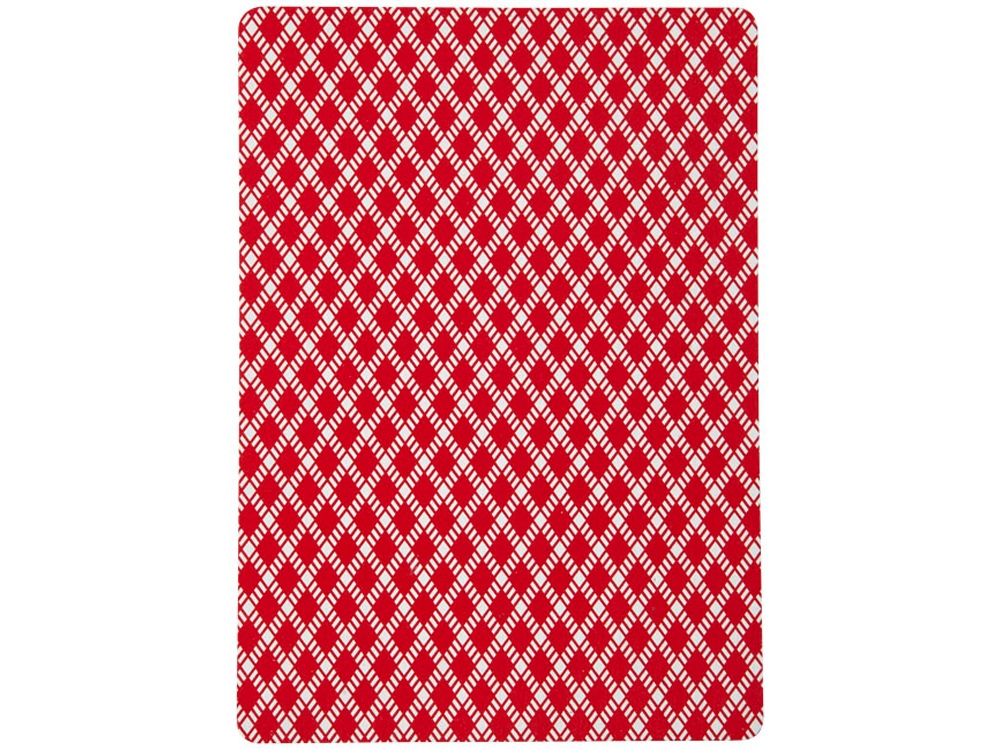 Карточная игра Reno в чехле, прозрачный/красный-1