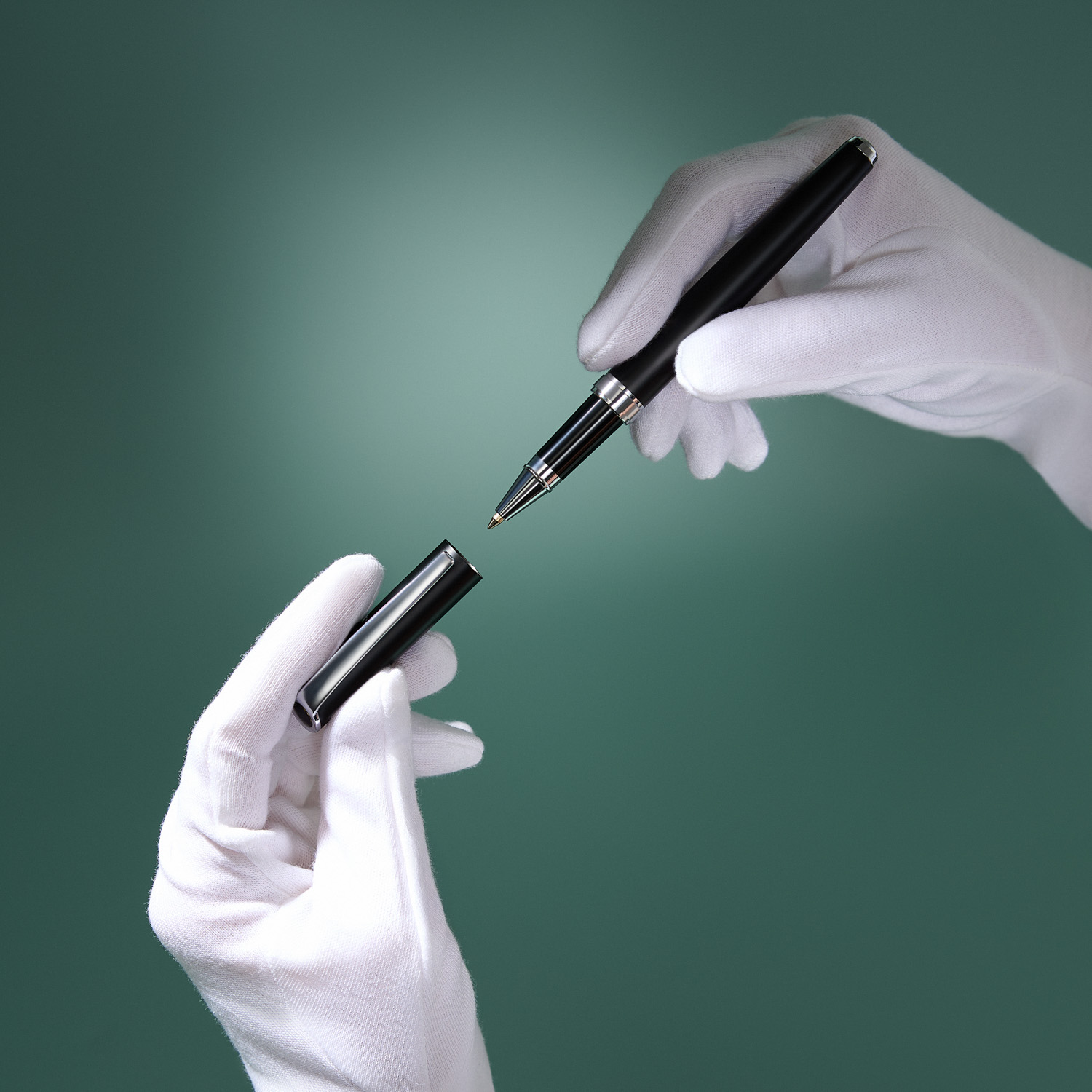 Ручка-роллер Орион (Orion), черная-7