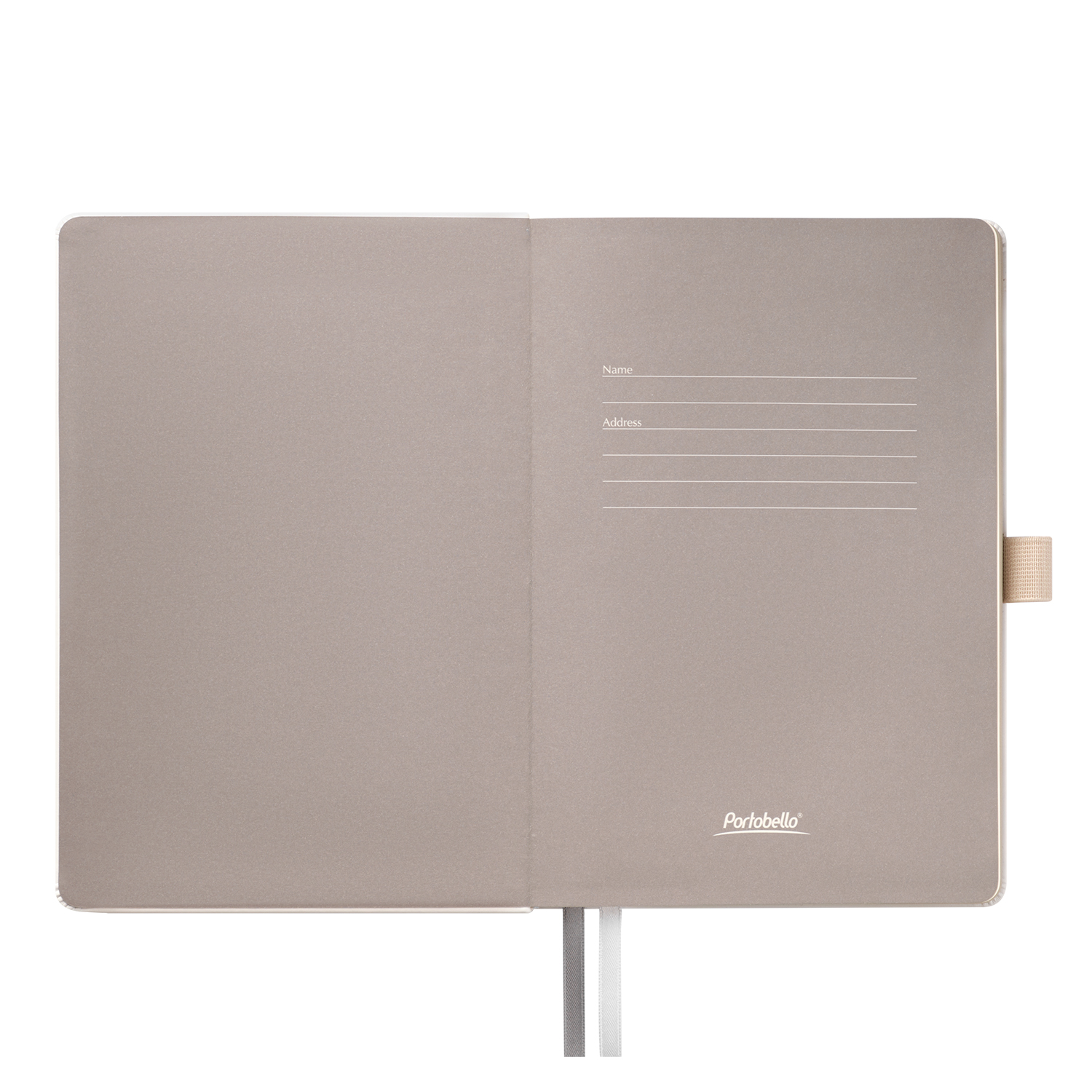 Ежедневник Arctic недатированный, белый/серый-8