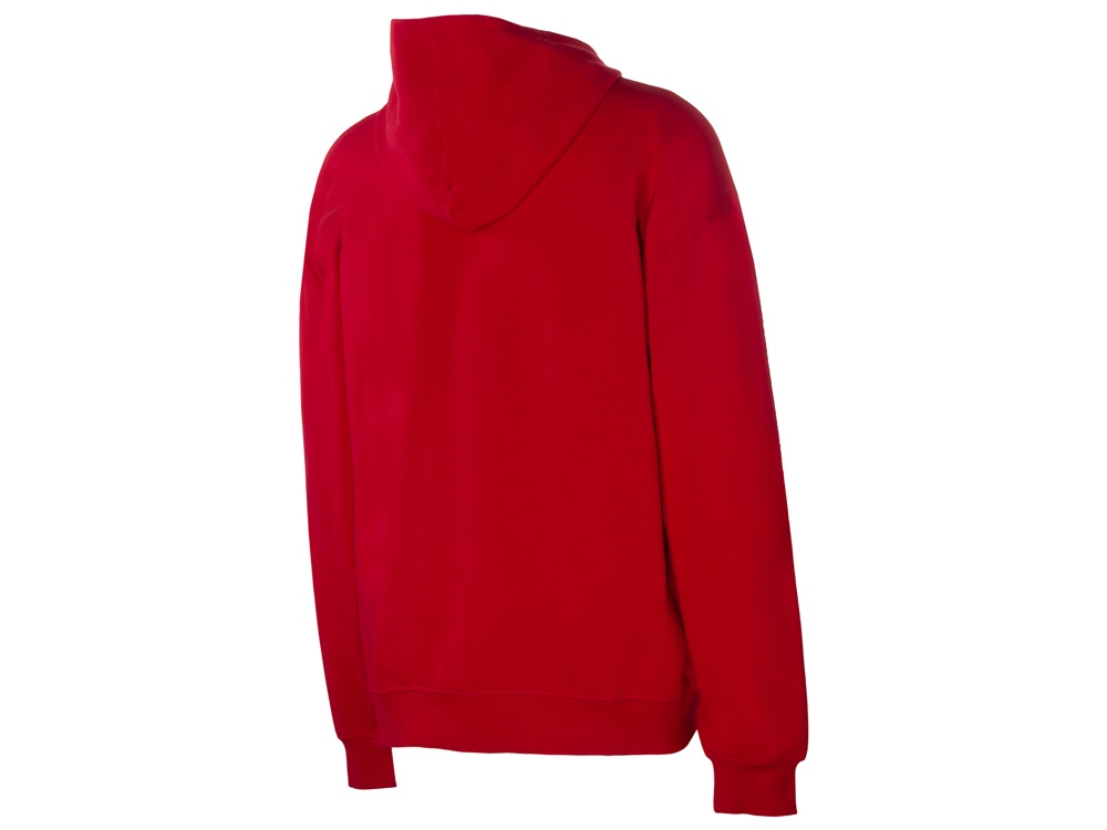 Толстовка оверсайз с капюшоном на молнии Monaco, красный-10