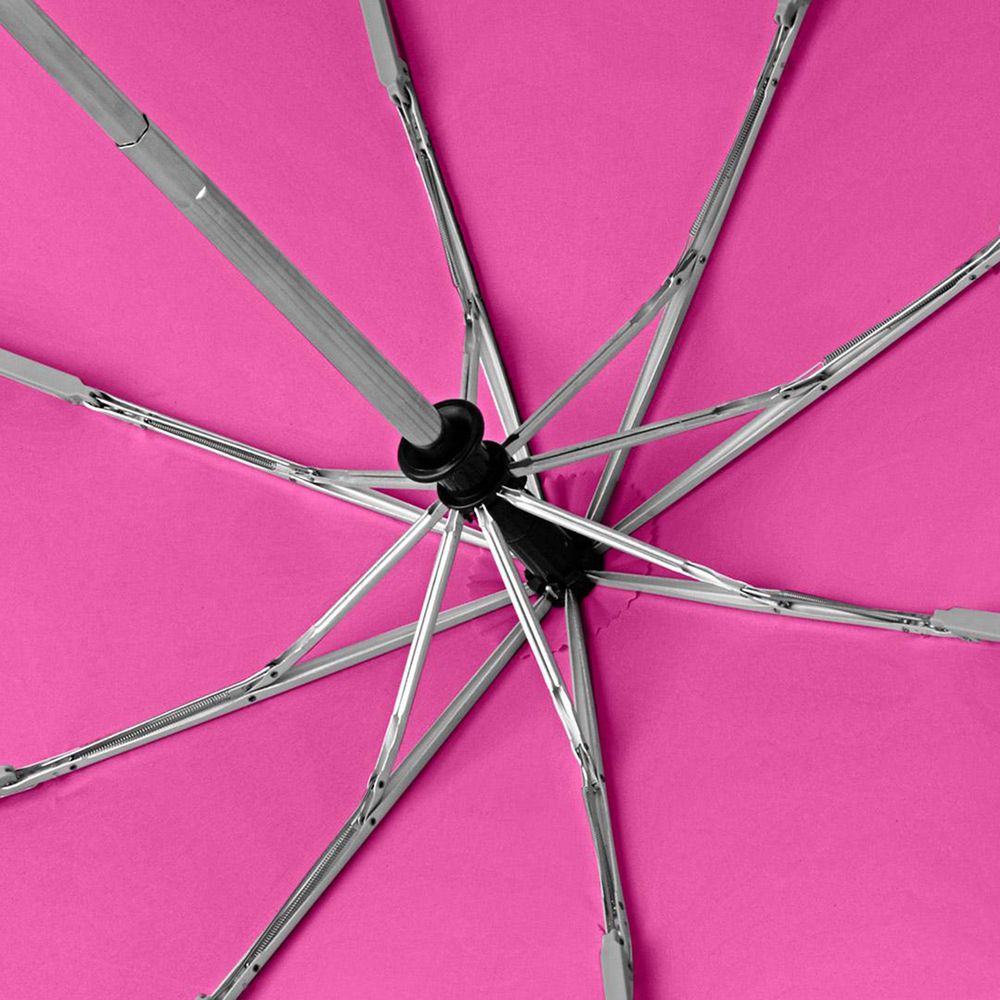 Зонт складной AOC, розовый-2