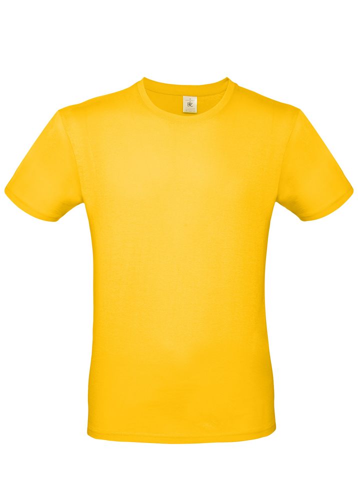 Футболка мужская E150, желтая-1