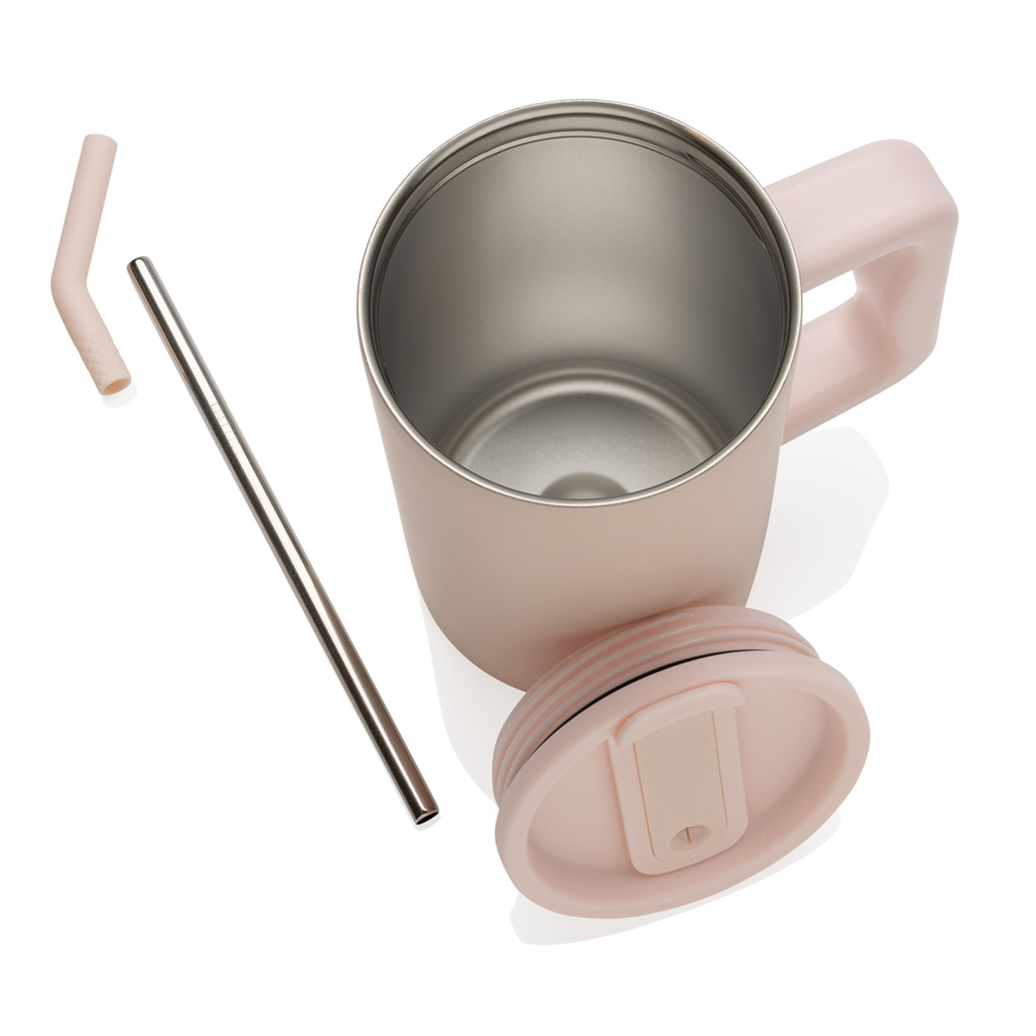 Термокружка Cube из переработанной стали RCS, 800 мл-10