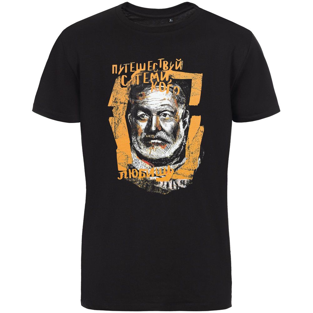 Футболка «Хемингуэй», черная-2