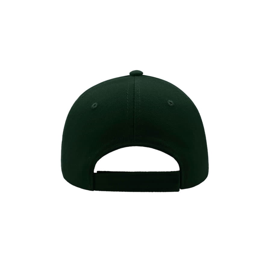 Бейсболка LIBERTY FIVE, 5 клиньев, застежка на липучке, темно-зелёный-3