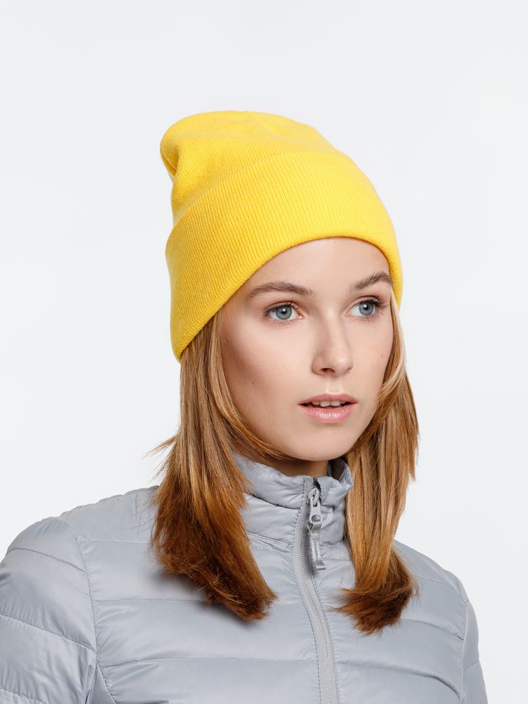 Шапка Urban Flow, желтая-3