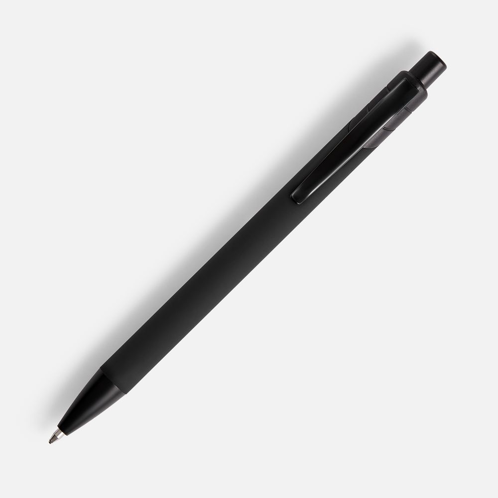 Ручка шариковая Undertone Black Soft Touch, черная-2