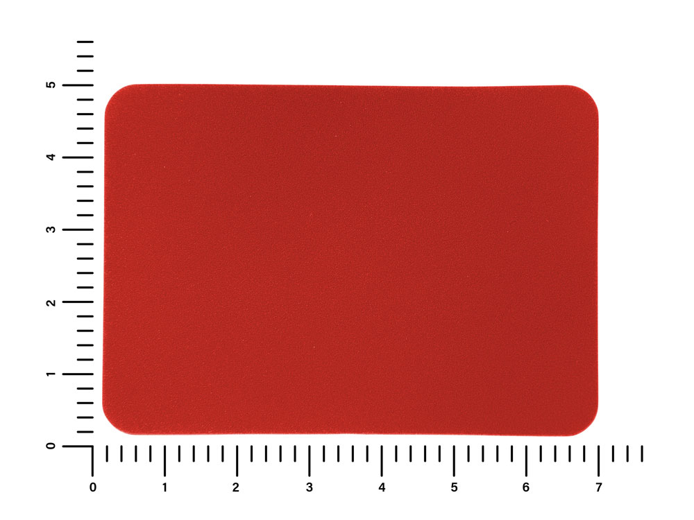ПАТЧ ПРЯМОУГОЛНЫЙ nubuk (красный) 5,0 х 7,0 см-1