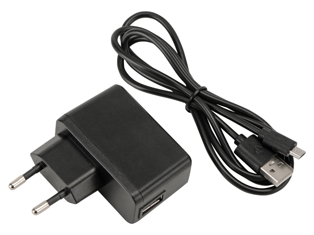 Настольная лампа с функцией беспроводной зарядки Starline, черный-12