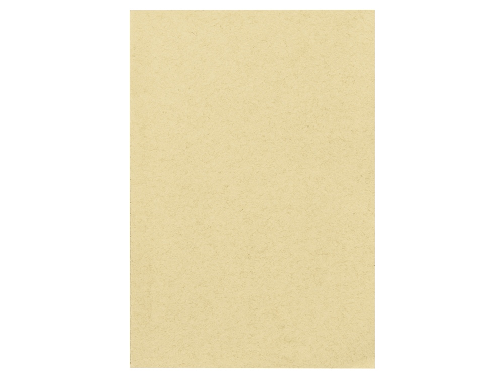 Блокнот А5 Marsilea из переработанного бамбука, 40 листов, гибкая обложка, натуральный-4