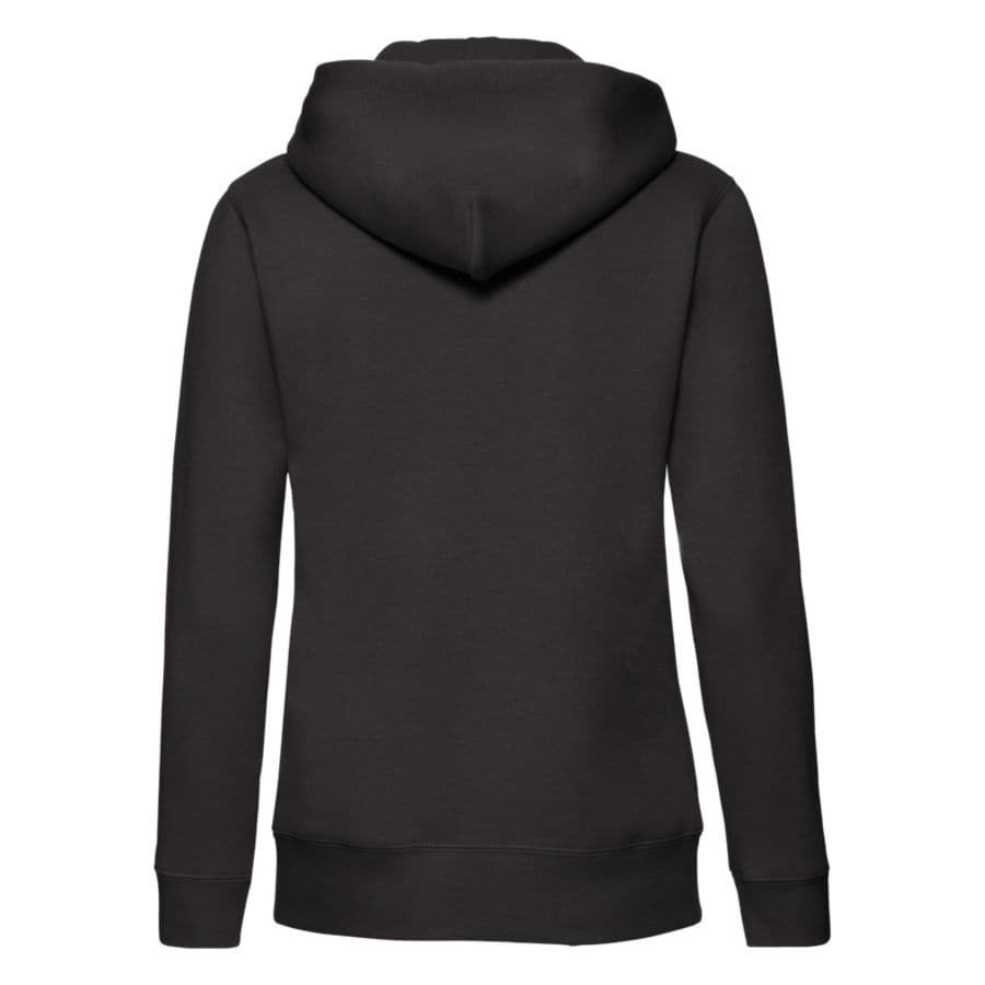 Толстовка женская LADY-FIT HOODED SWEAT JACKET 280, черный-1