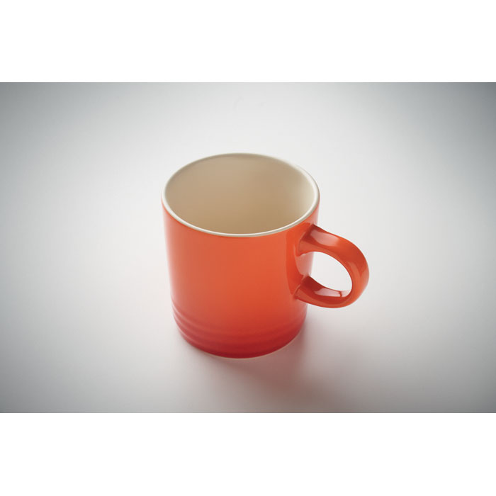Ceramic mug 290ml, оранжевый-1