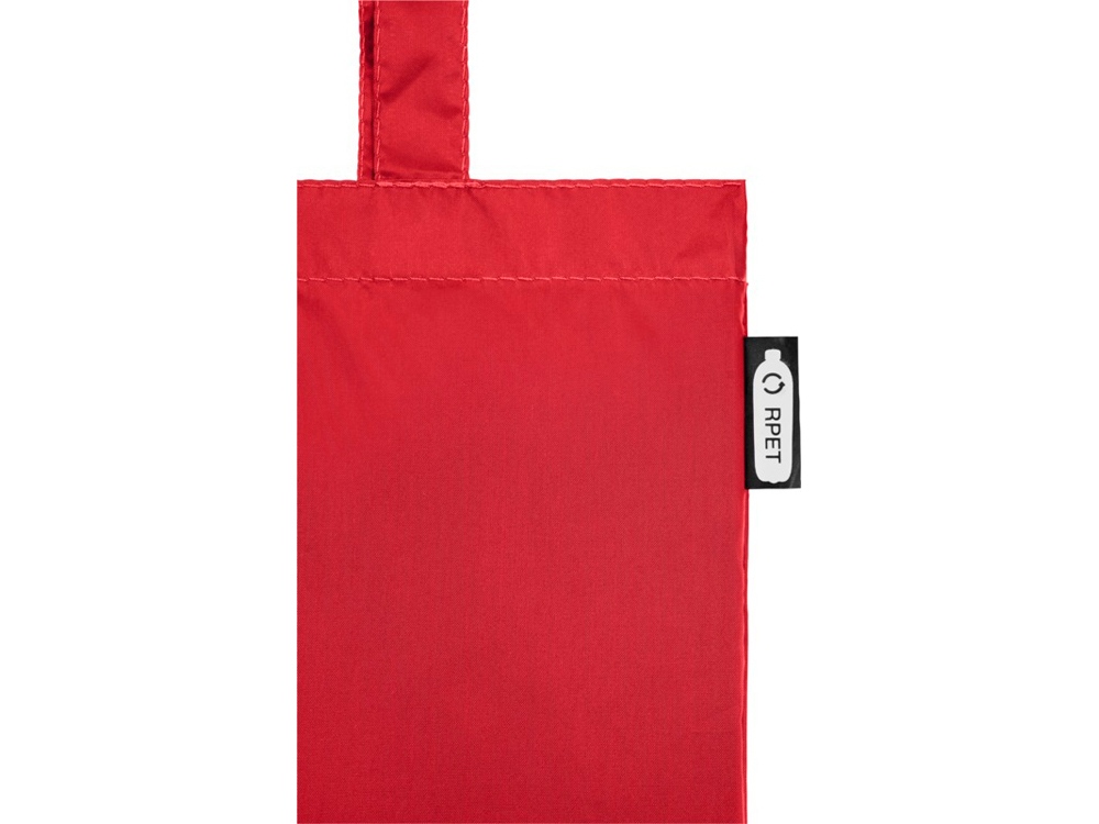 Эко-сумка Sai из переработанных пластиковых бутылок, красный-3