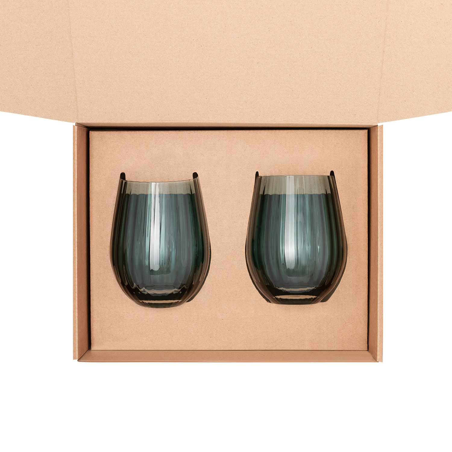 Подарочный набор 2 стакана для воды Capri-0