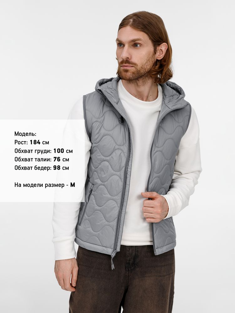 Жилет унисекс Tarnaby, светло-серый-6