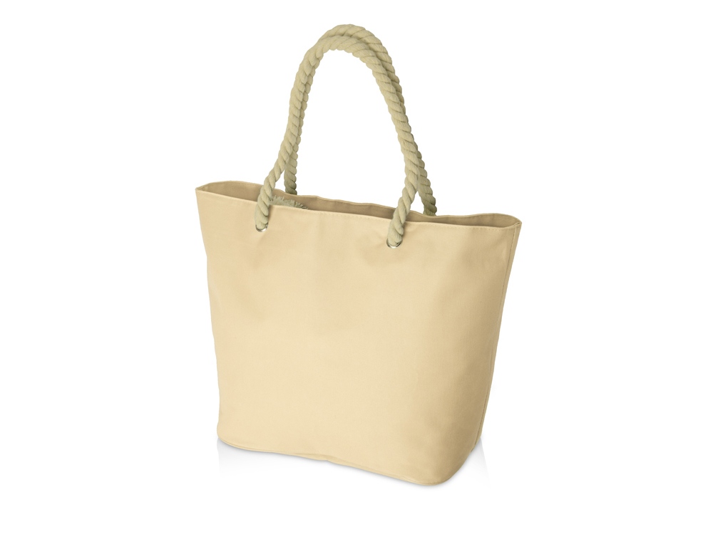 Сумка Seaside для шопинга и пляжа с широким дном, натуральный-1
