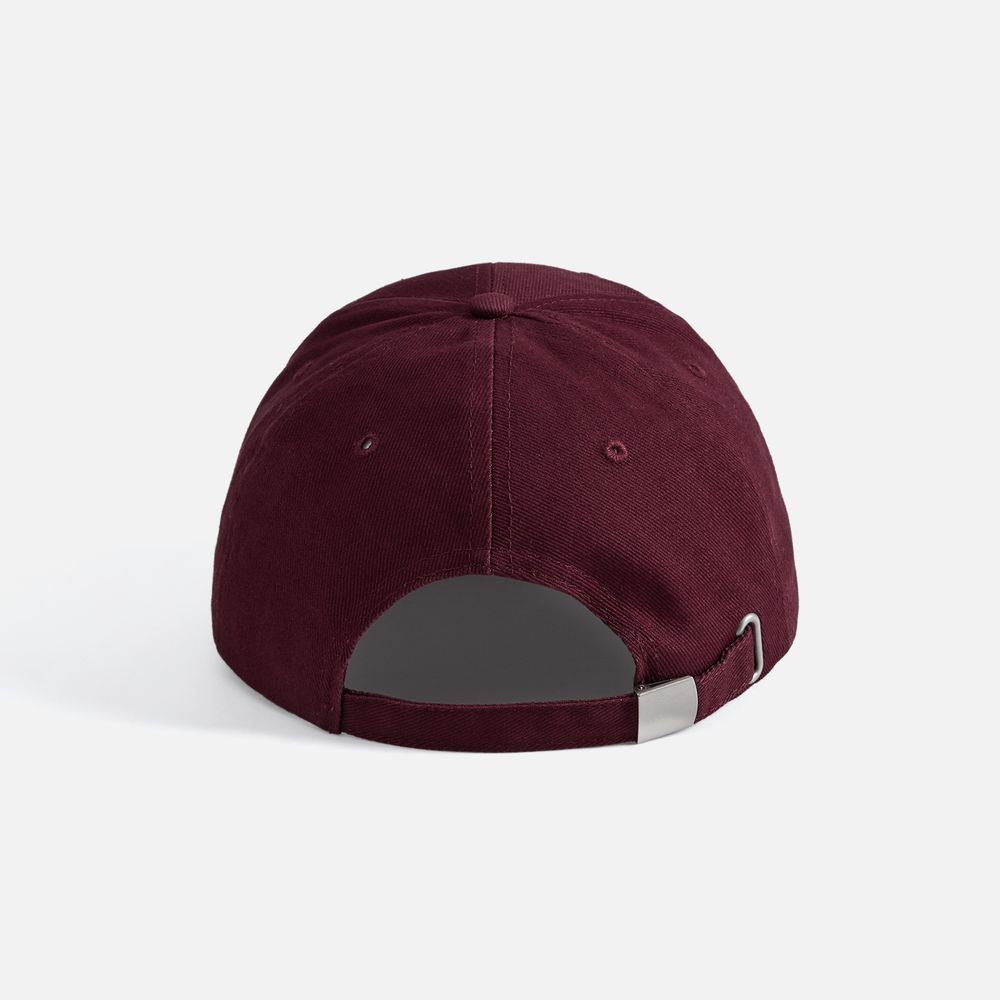 Бейсболка Buffalo, бордовая-4