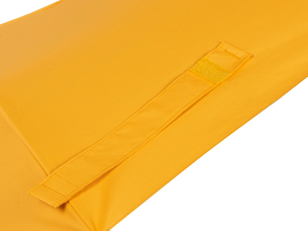 Зонт-автомат Dual с двухцветным куполом, желтый/черный-4