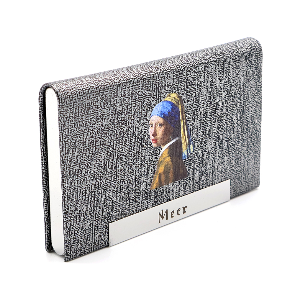 Визитница Тайм, Серый-2