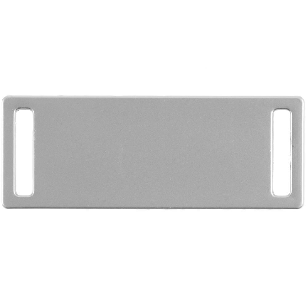 Шильдик металлический Kova, серебристый-1