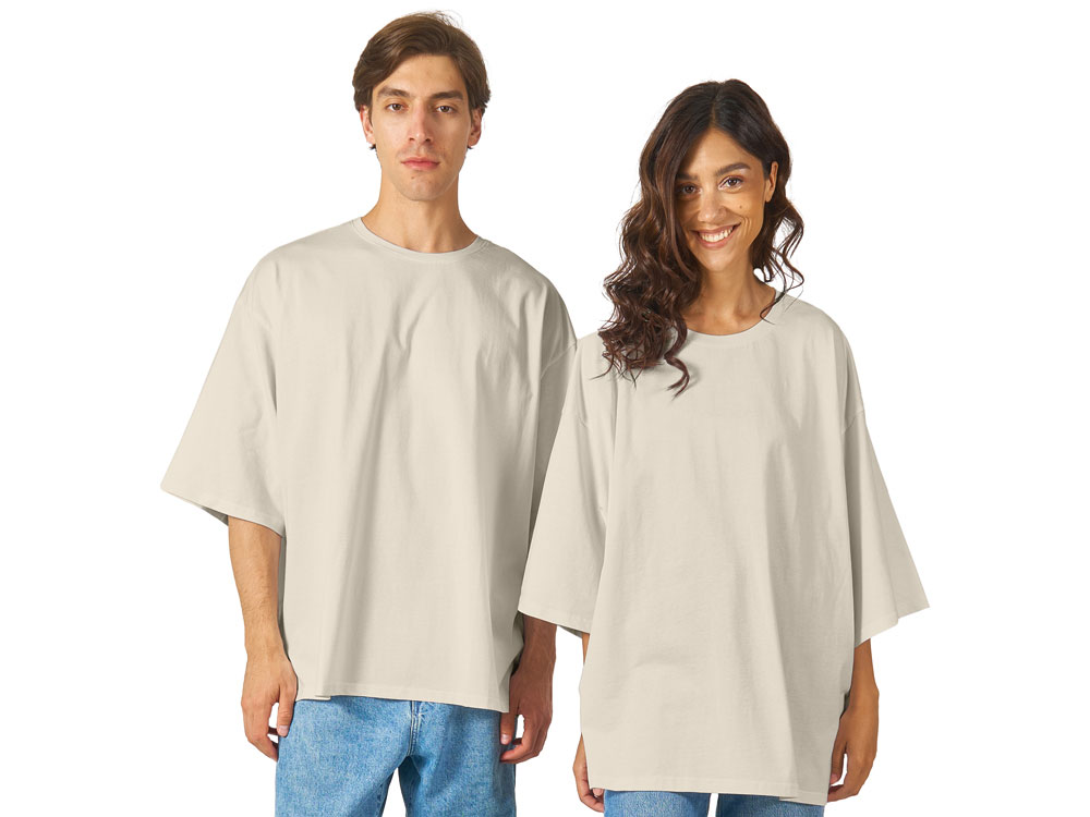 Футболка Berlin к/р оверсайз, 100% хлопок, 180гр, бежевый-0